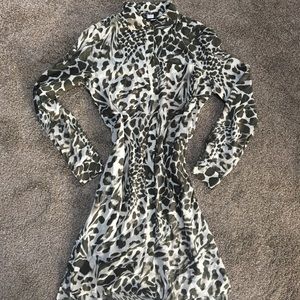 {SOLD} DVF shirt dress